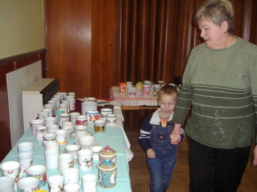 Klub dobré pohody - výstava hrnků a hrnečků - 14.2.2008